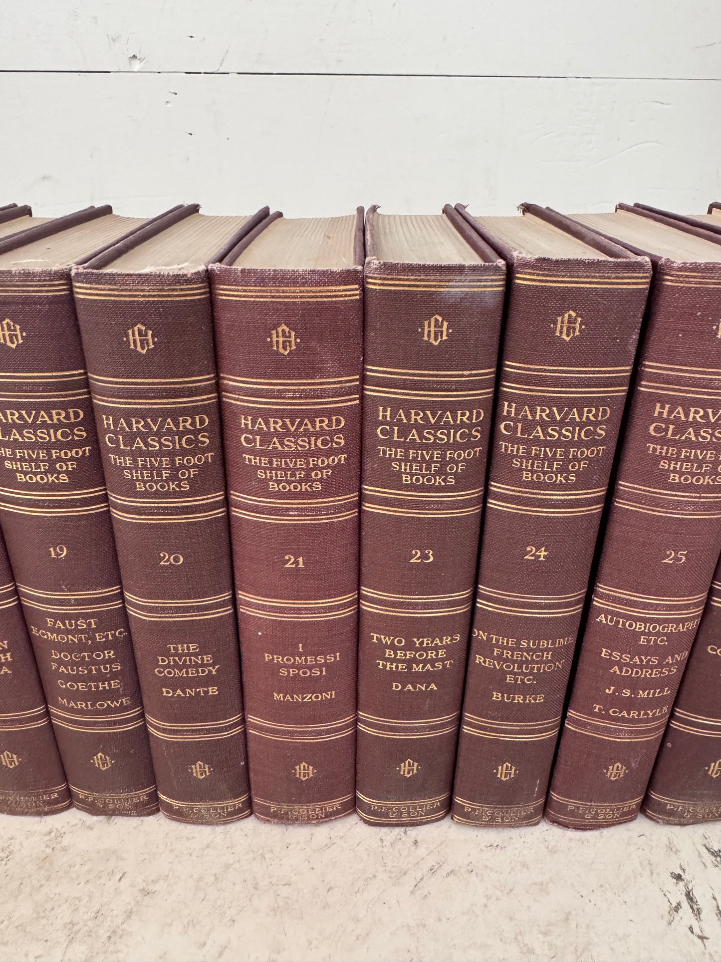 Harvard Classics Books 1909 - Sold Individually