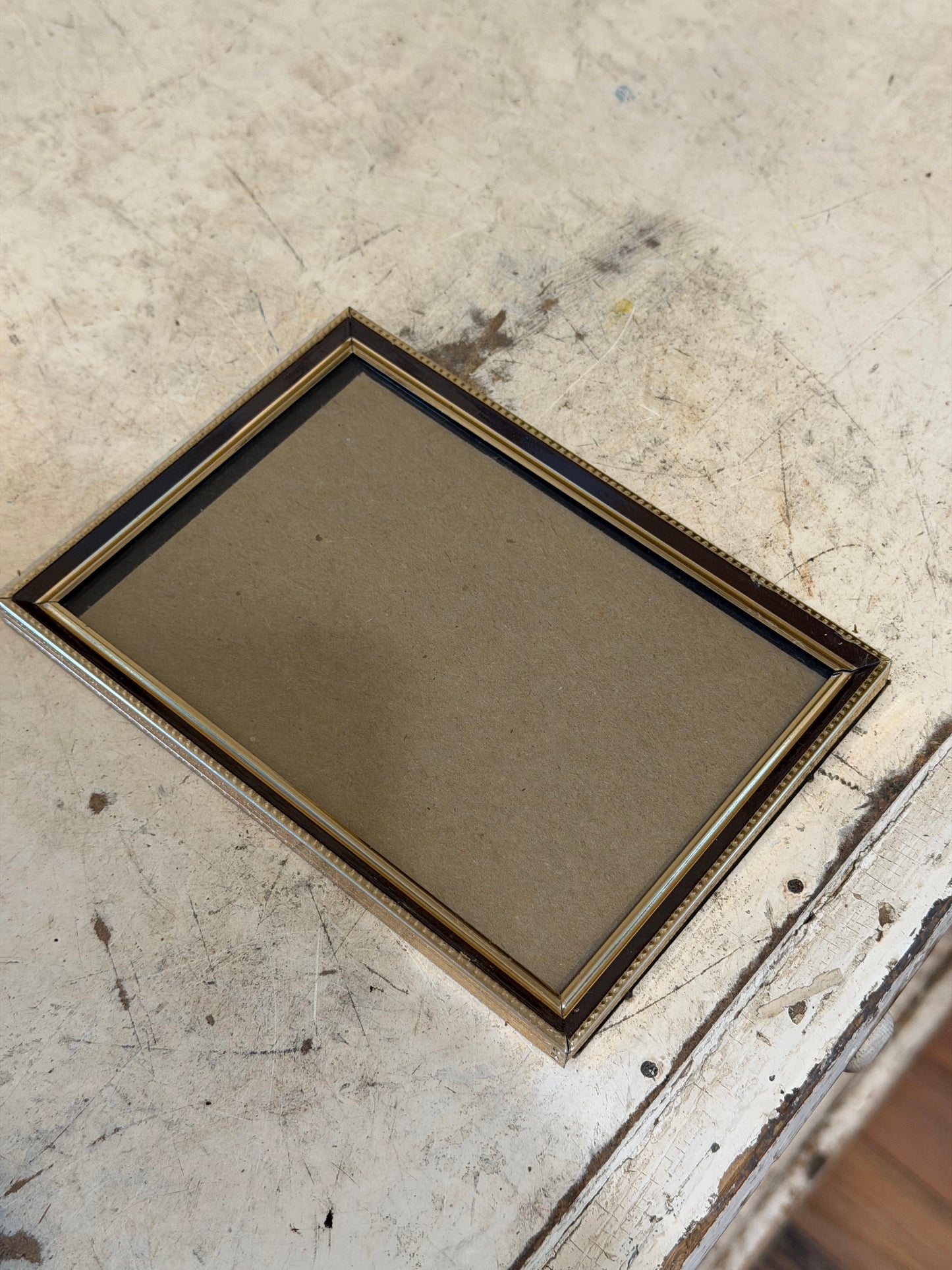 7” Black and Brass Frame - Will Get Print