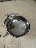 Holland Boone Polished Pewter/aluminum Round Serving Decorative Bowl 5.25" Chili Peppers