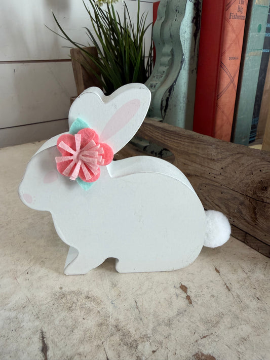 Small rabbit will get makeover and put on a stick