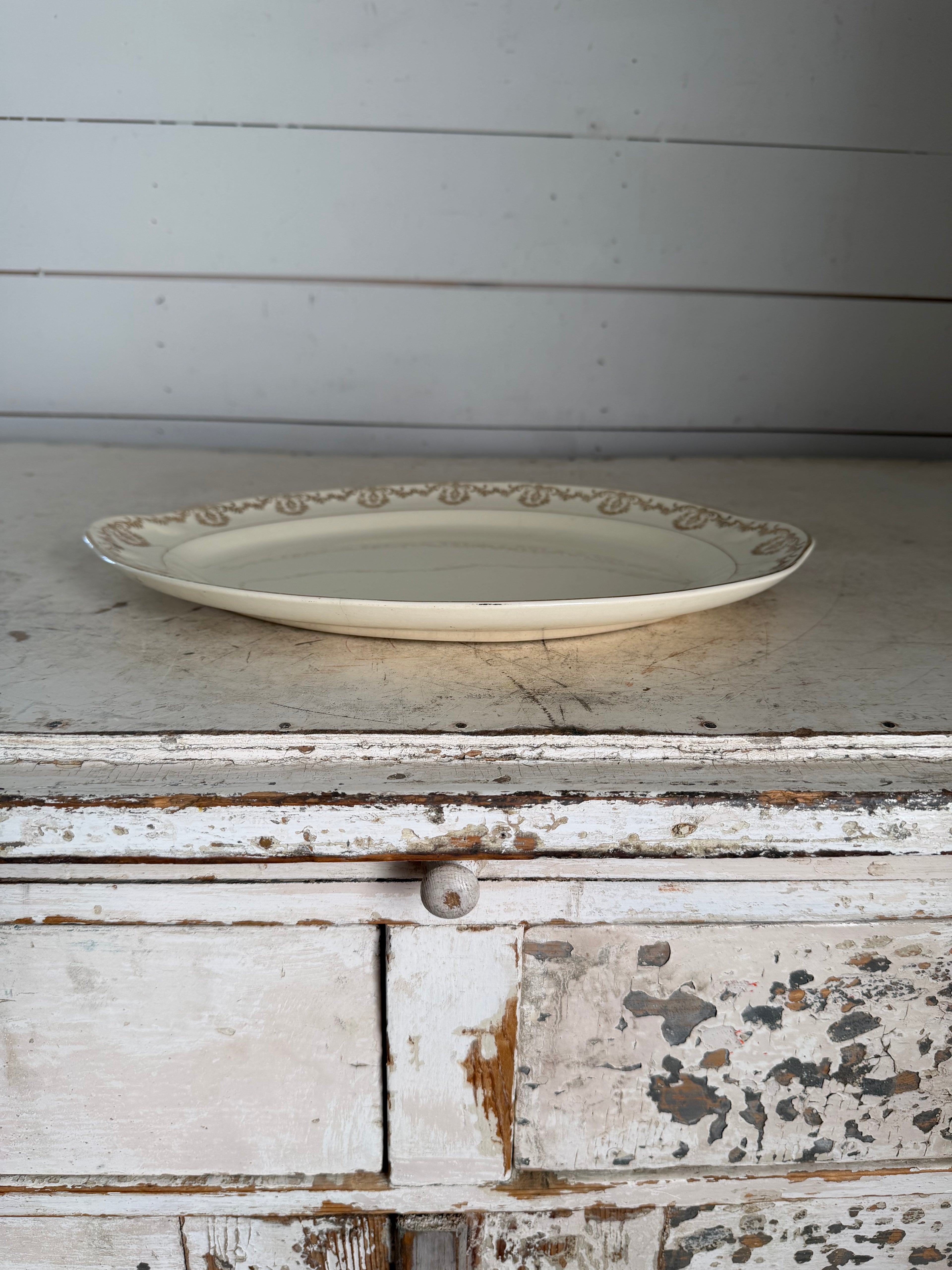 Taylor, Smith and Taylor Co. USA Platter with Handles