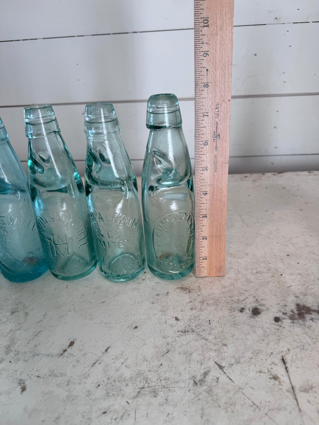 Antique English Soda Bottles - Sold Individually