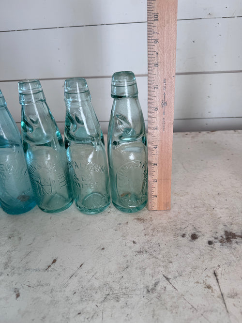 Antique English Soda Bottles - Sold Individually