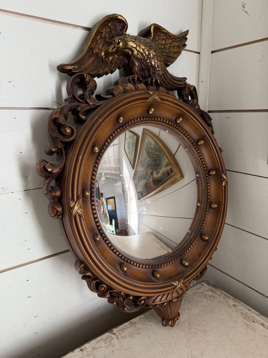 Vintage Syroco MCM Federalist Eagle Mirror