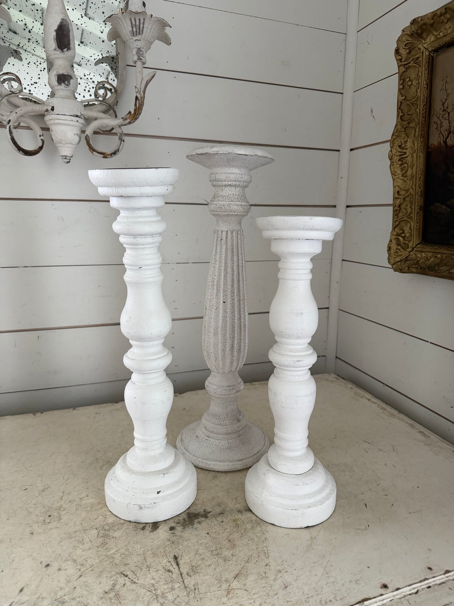 Set of candlesticks will get makeover