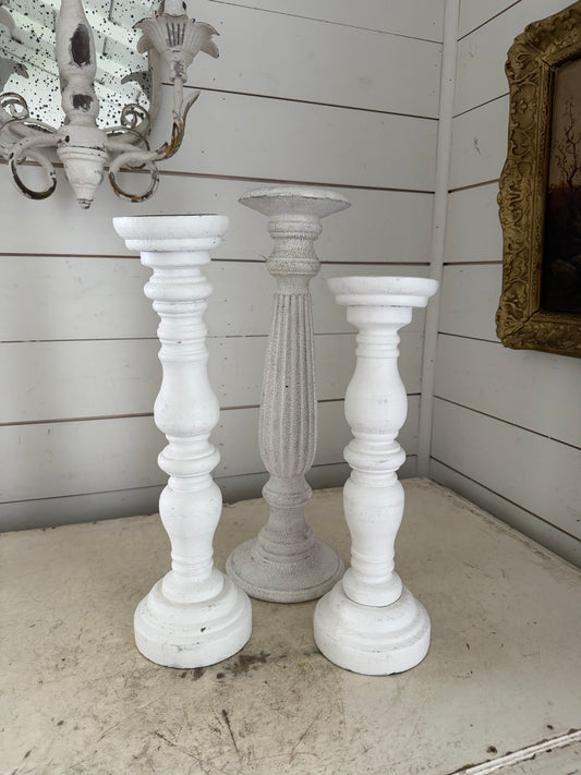 Set of candlesticks will get makeover