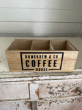 Divided wood tote will get makeover