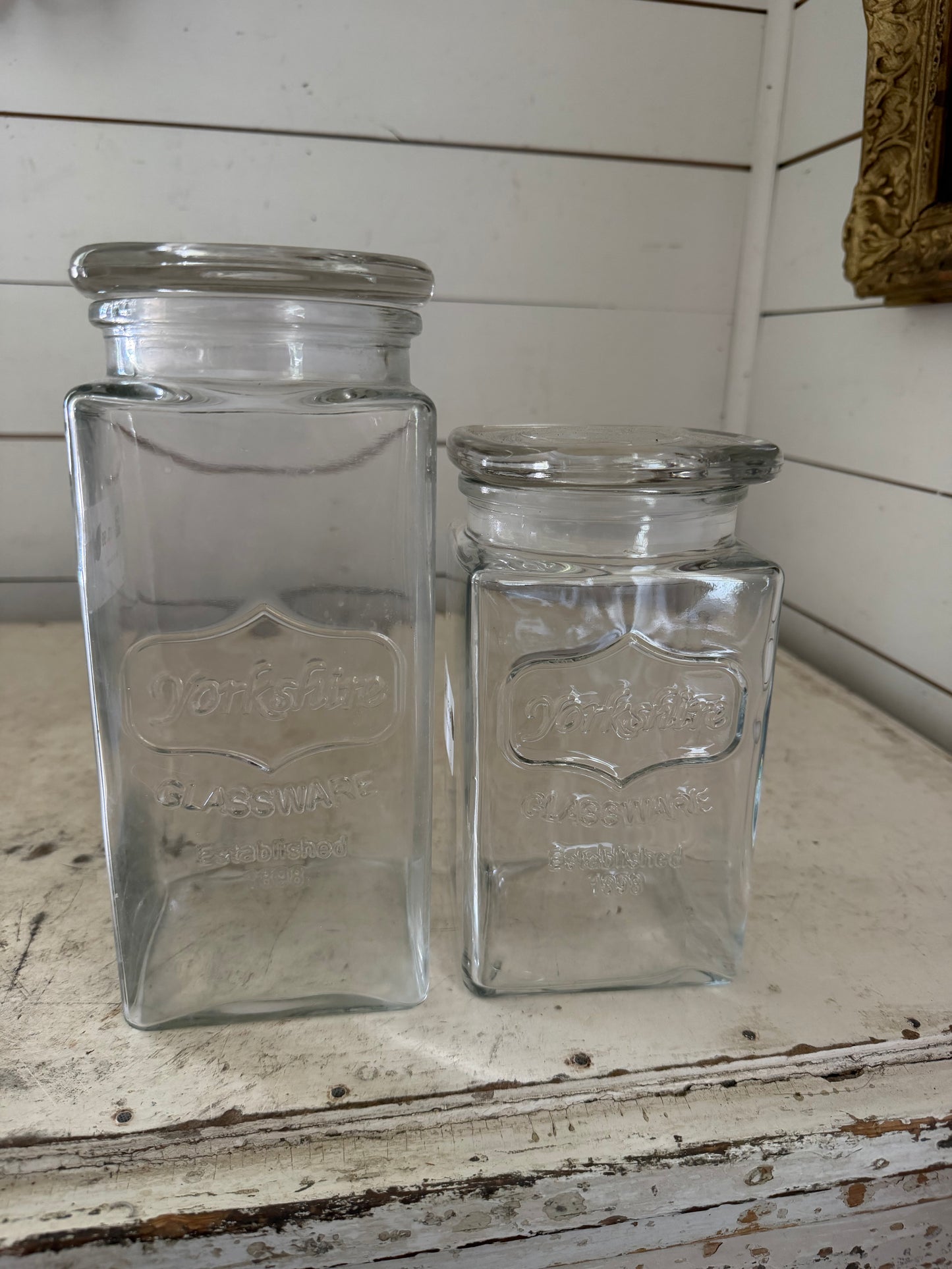 Yorkshire Glassware Mason Jar Canister Set
