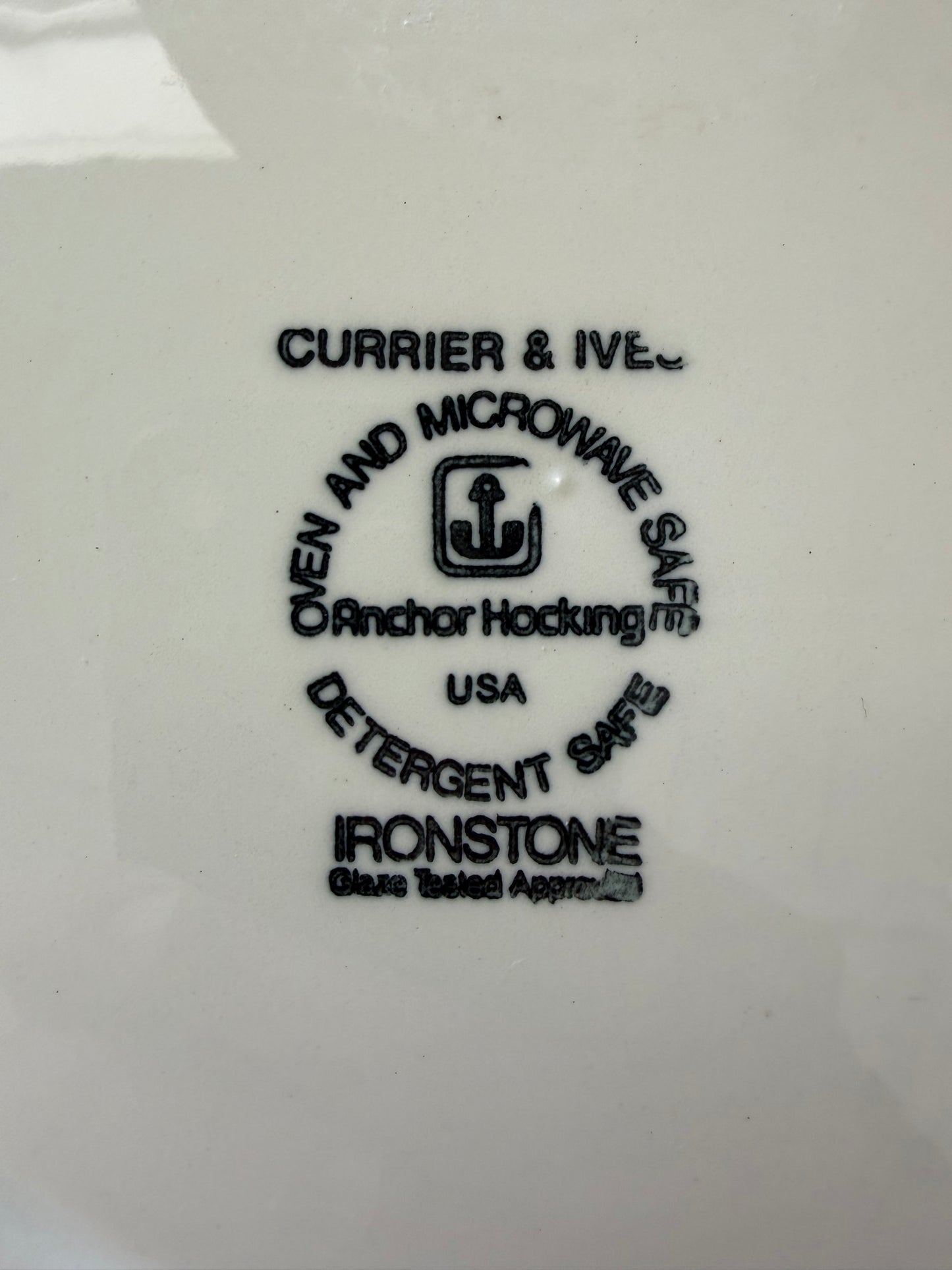 Courier and Ives ironstone blue transfer ware 11” plate sold individually ￼