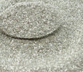 Sparkly Silver Glass Glitter