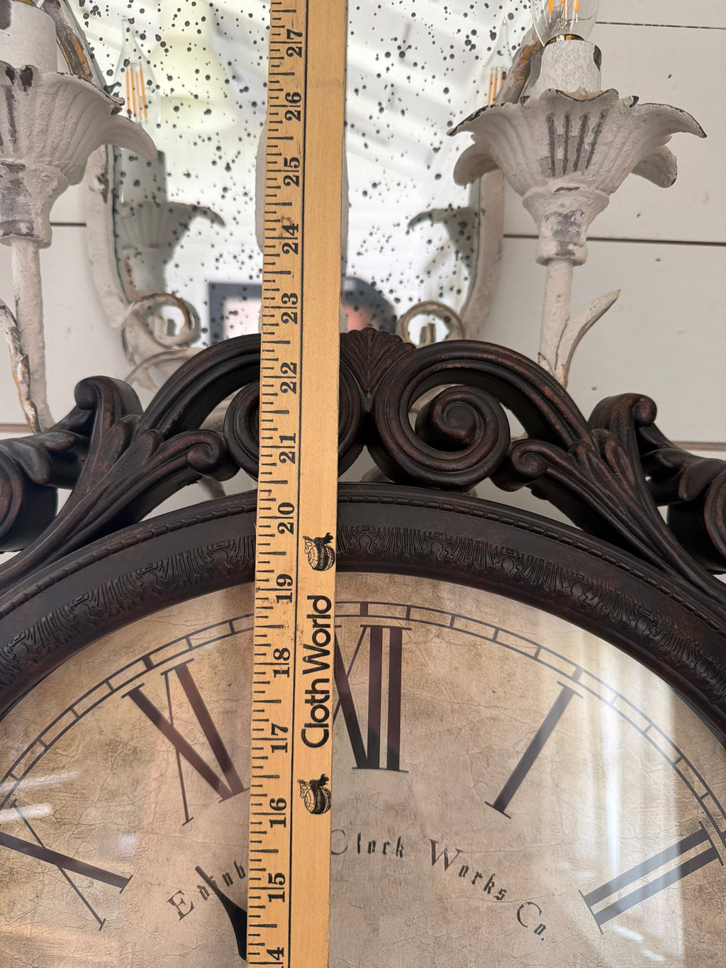 Ornate clock will get makeover and clock removed and get art