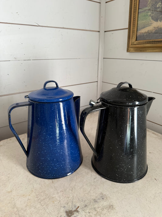 Speckled Enamel Kettle Sold individually