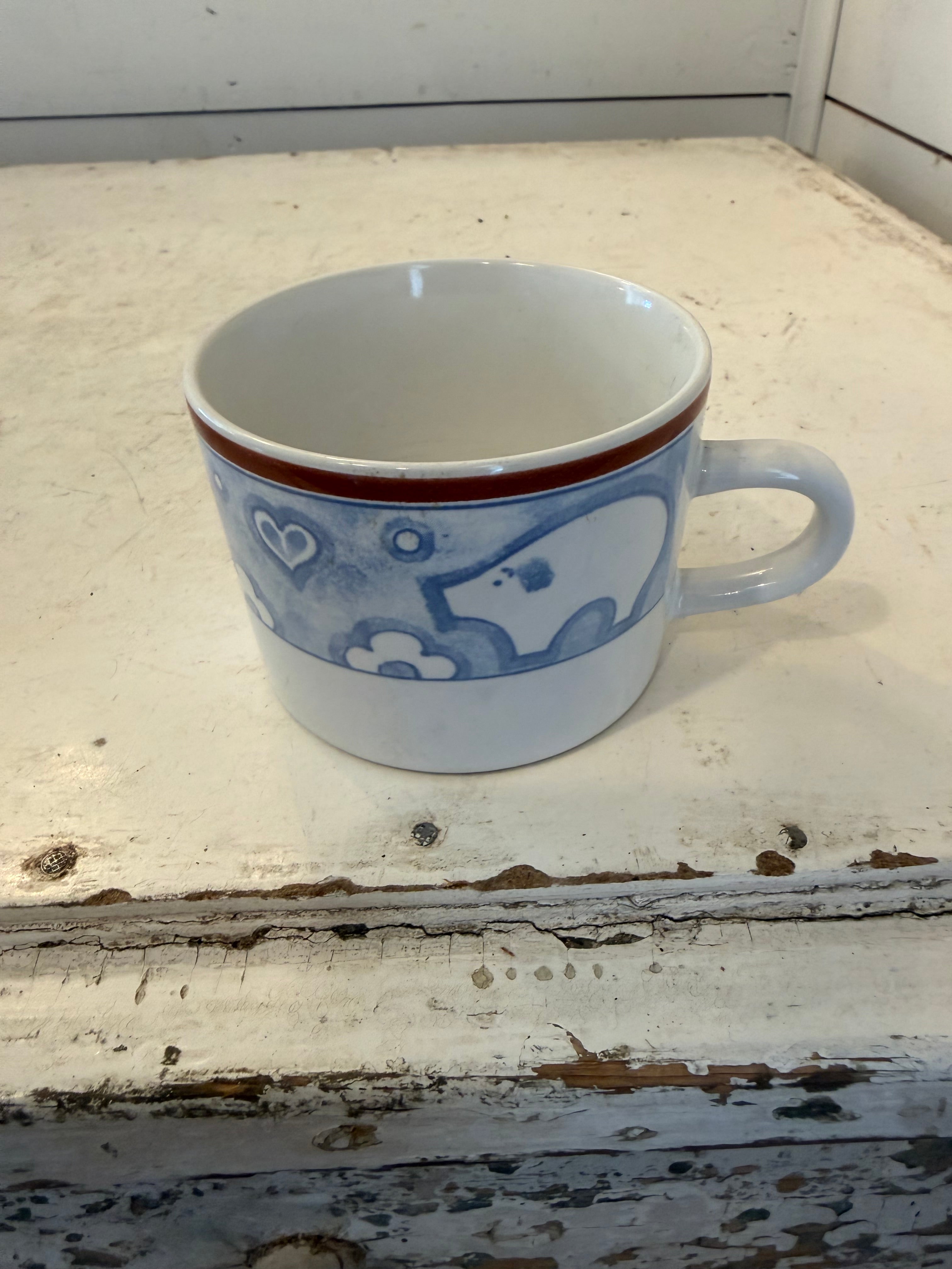 Pig and Chicken Mug Set With Sugar Dish - sold individually