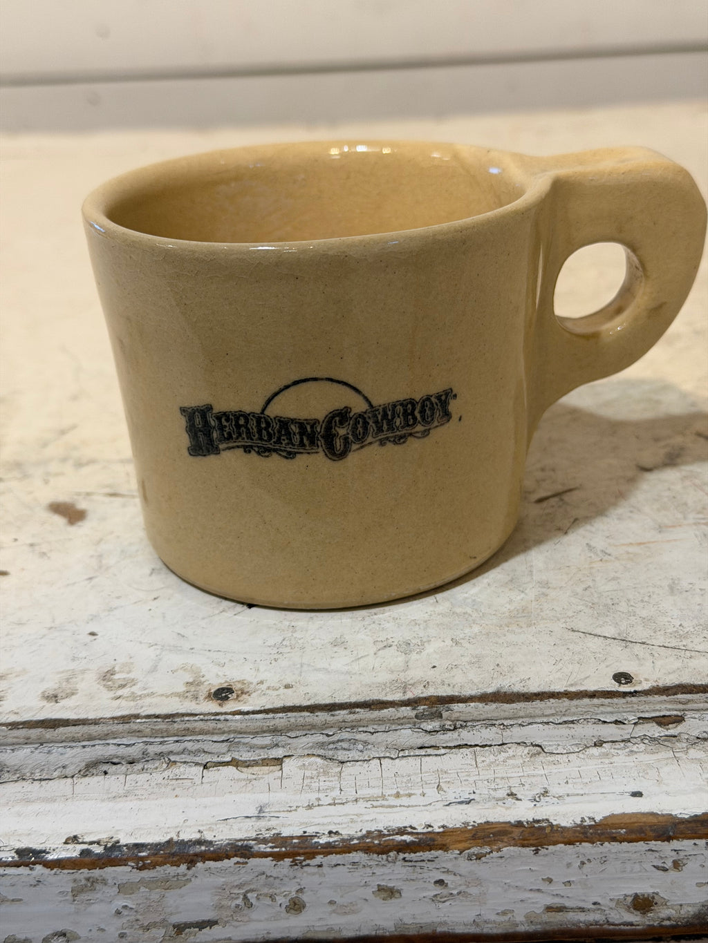 Vintage Herban Cowboy Brand Mug