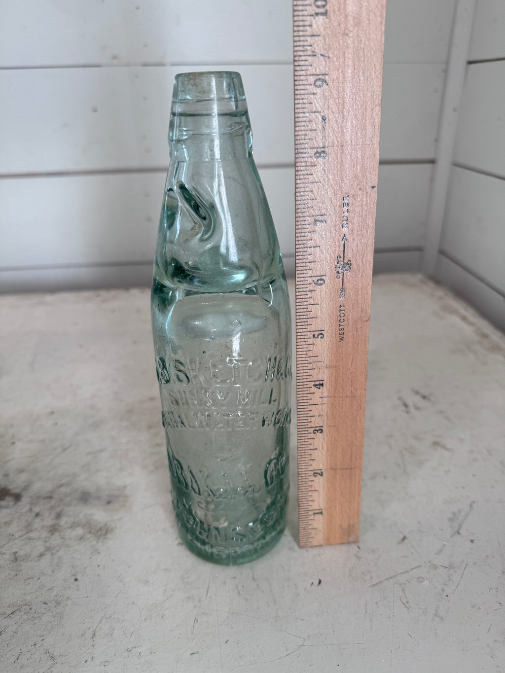 Antique English Soda Bottles - Sold Individually