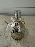 Mercury glass vase