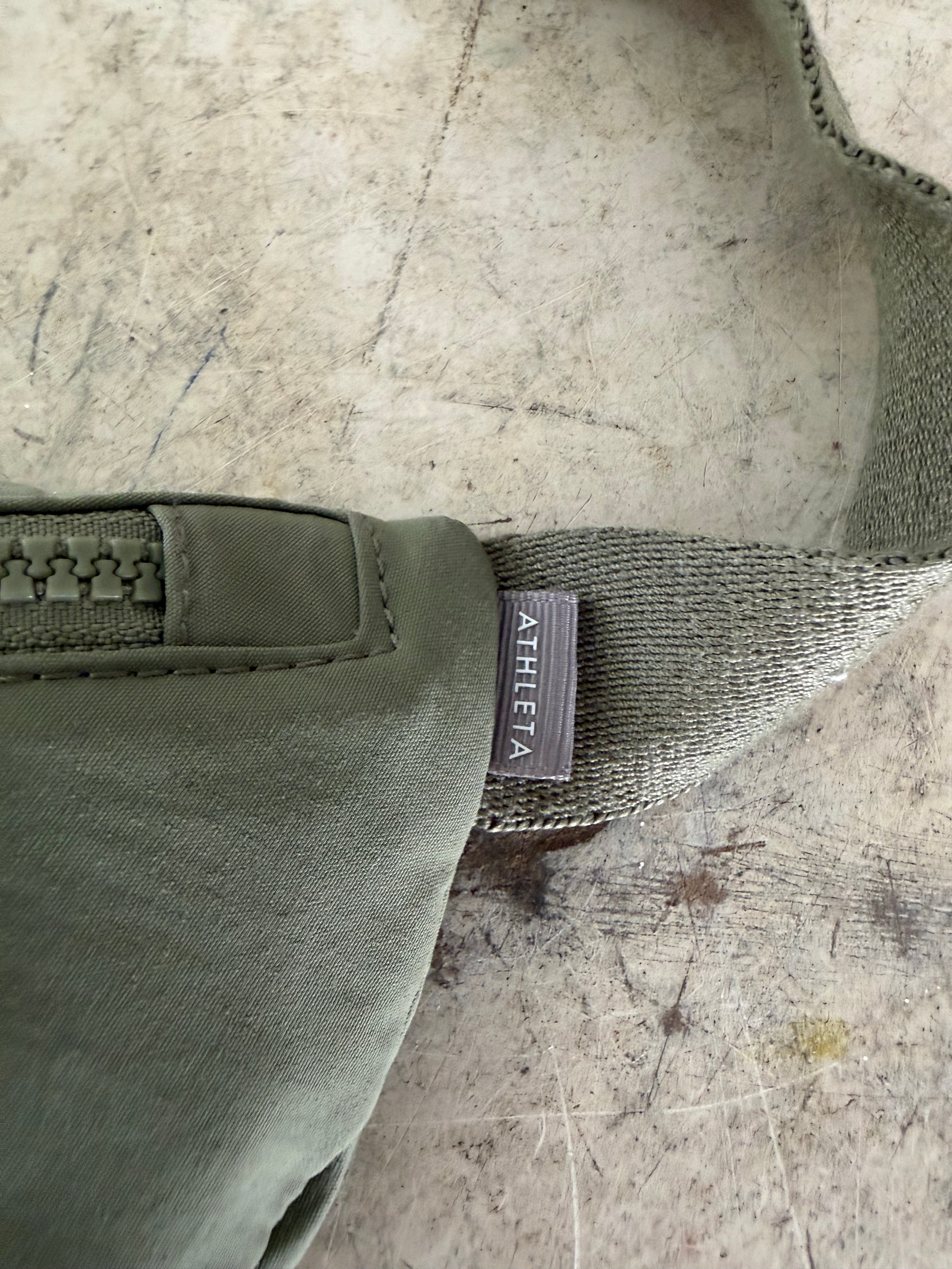 Olive Green Athleta Kinetic waist belt bag
