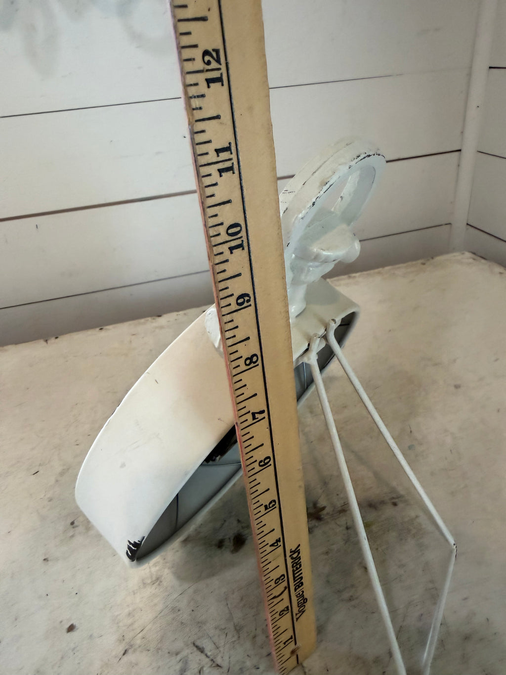 White Metal Clock