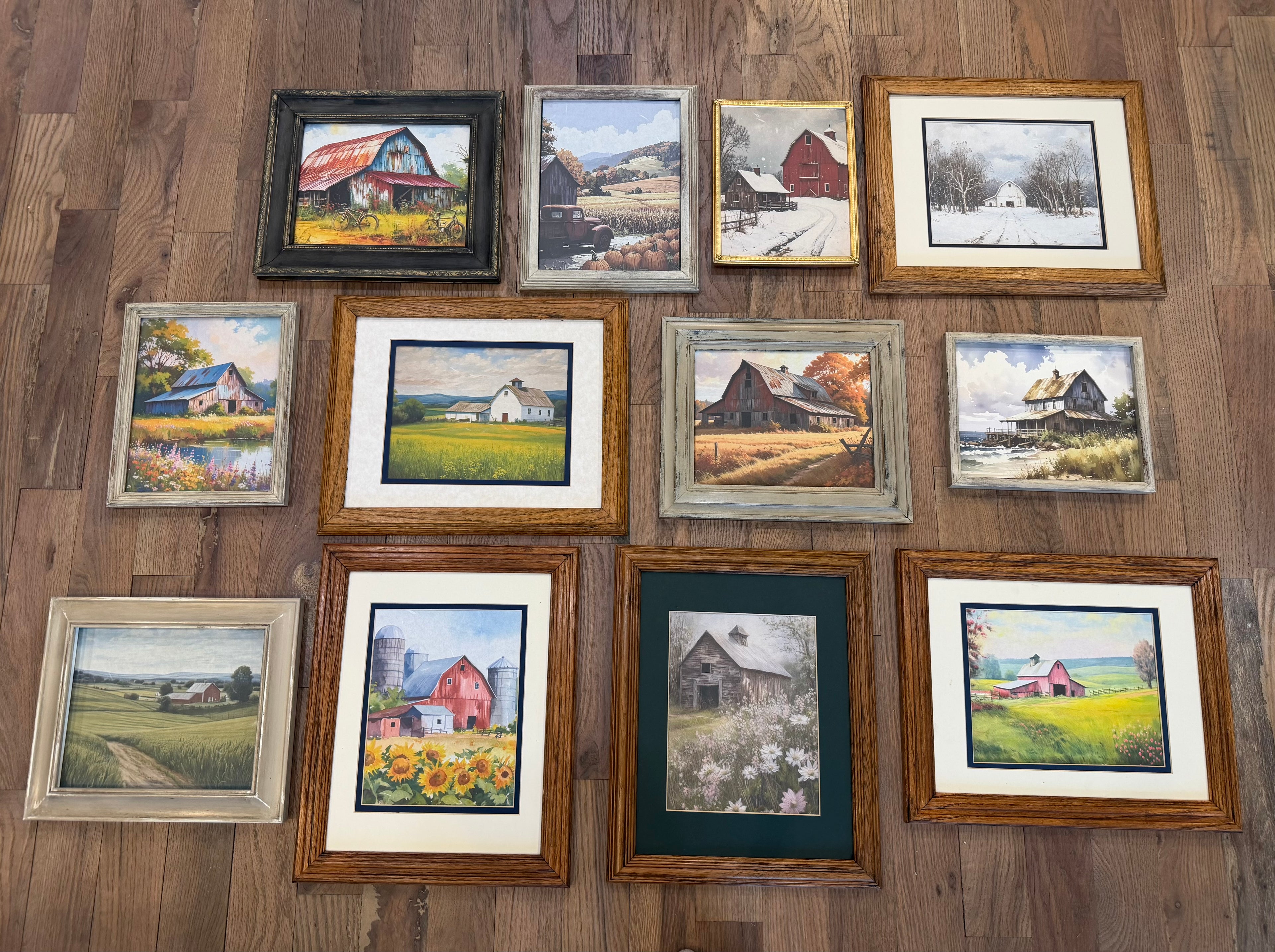 Zeb’s Framed Barns sold individually