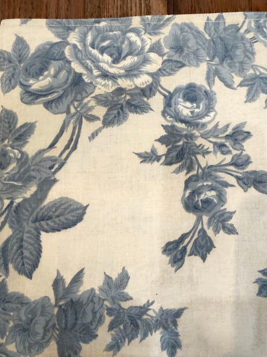 Ralph Lauren blue floral placemat sold individually