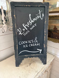 Large A Frame Chalk Board Sign Will Get Makeover