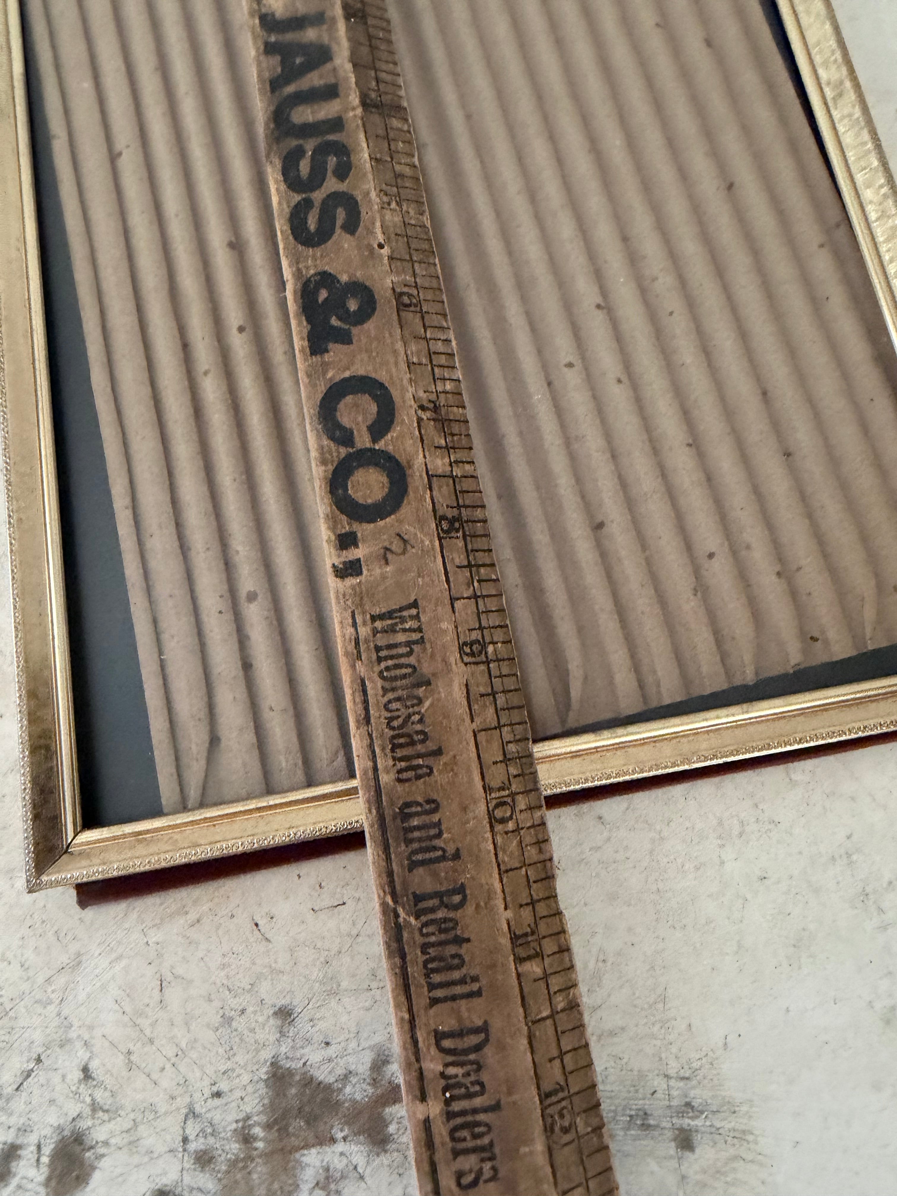 Brass frame will get art