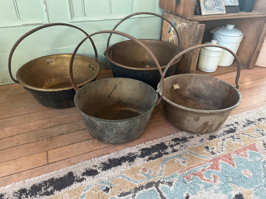 Brass Antique European Jam Pot