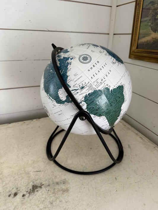 Hearth & Hand Magnolia PIVOT WORLD GLOBE Green JOANNA GAINES NEW WORLD GEOGRAPHY