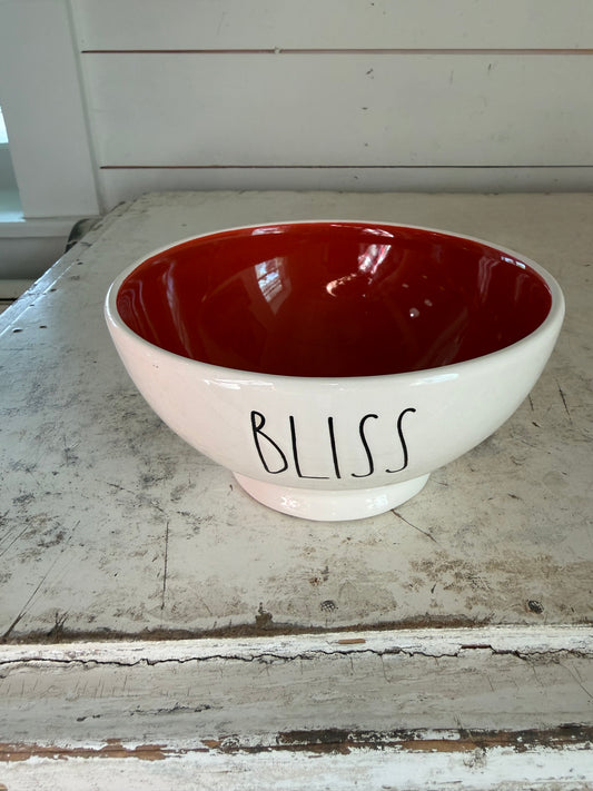 Rae Dunn by Magenta "bliss" cereal bowl has chip in base
