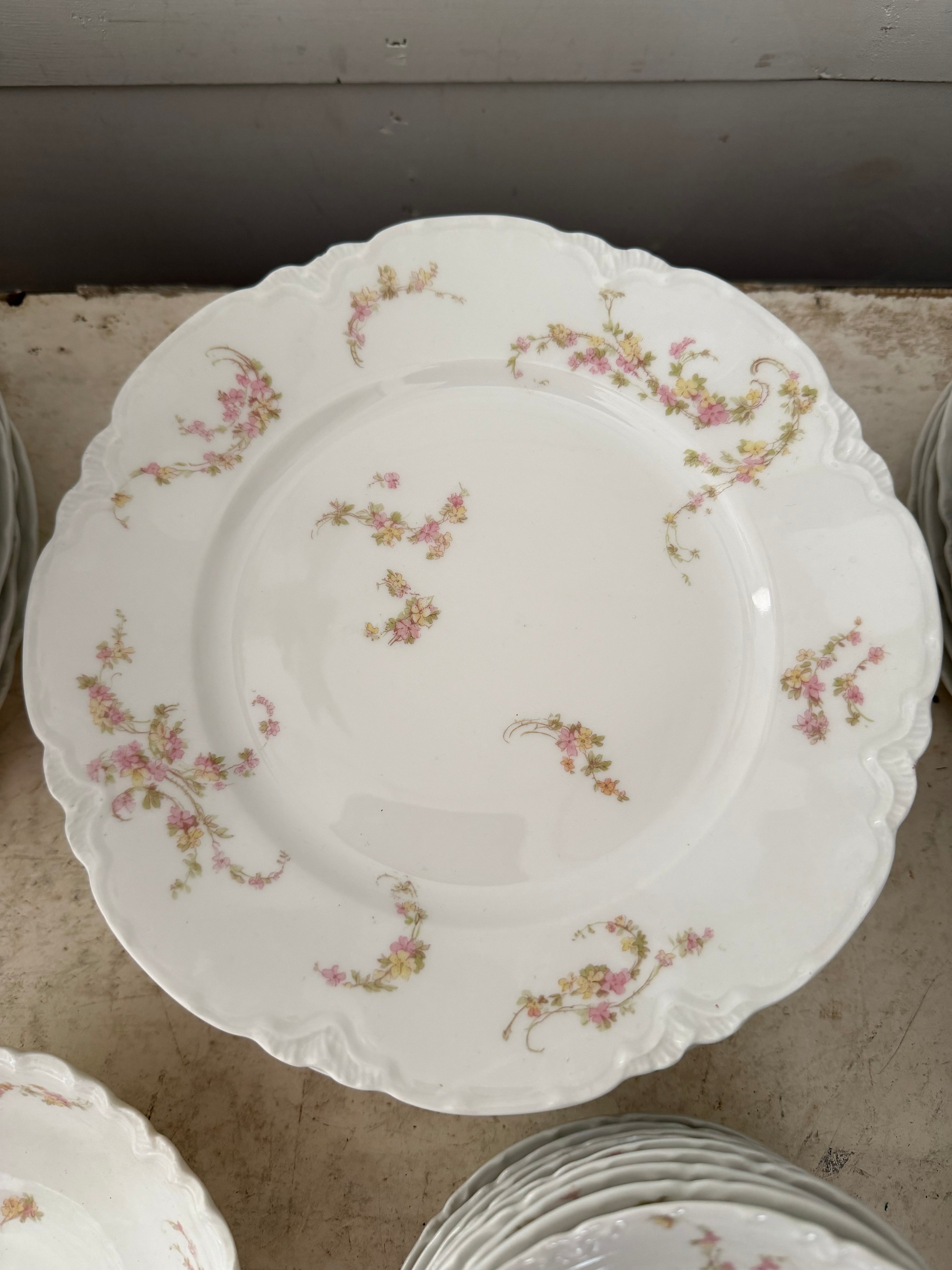 Haviland & Co Limoges France J. A. BOYD SAN DIEGO CAL China / sold Individually