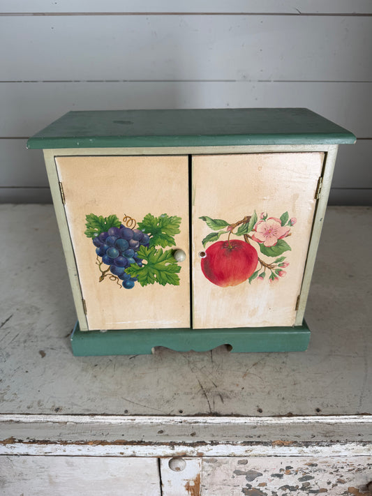 Small Wood Countertop Cabinet - Will Get Makeover