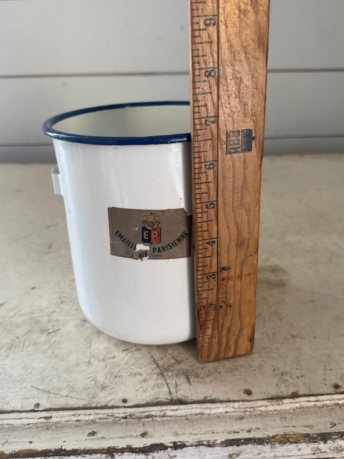 Vintage Enamel French Fat separator