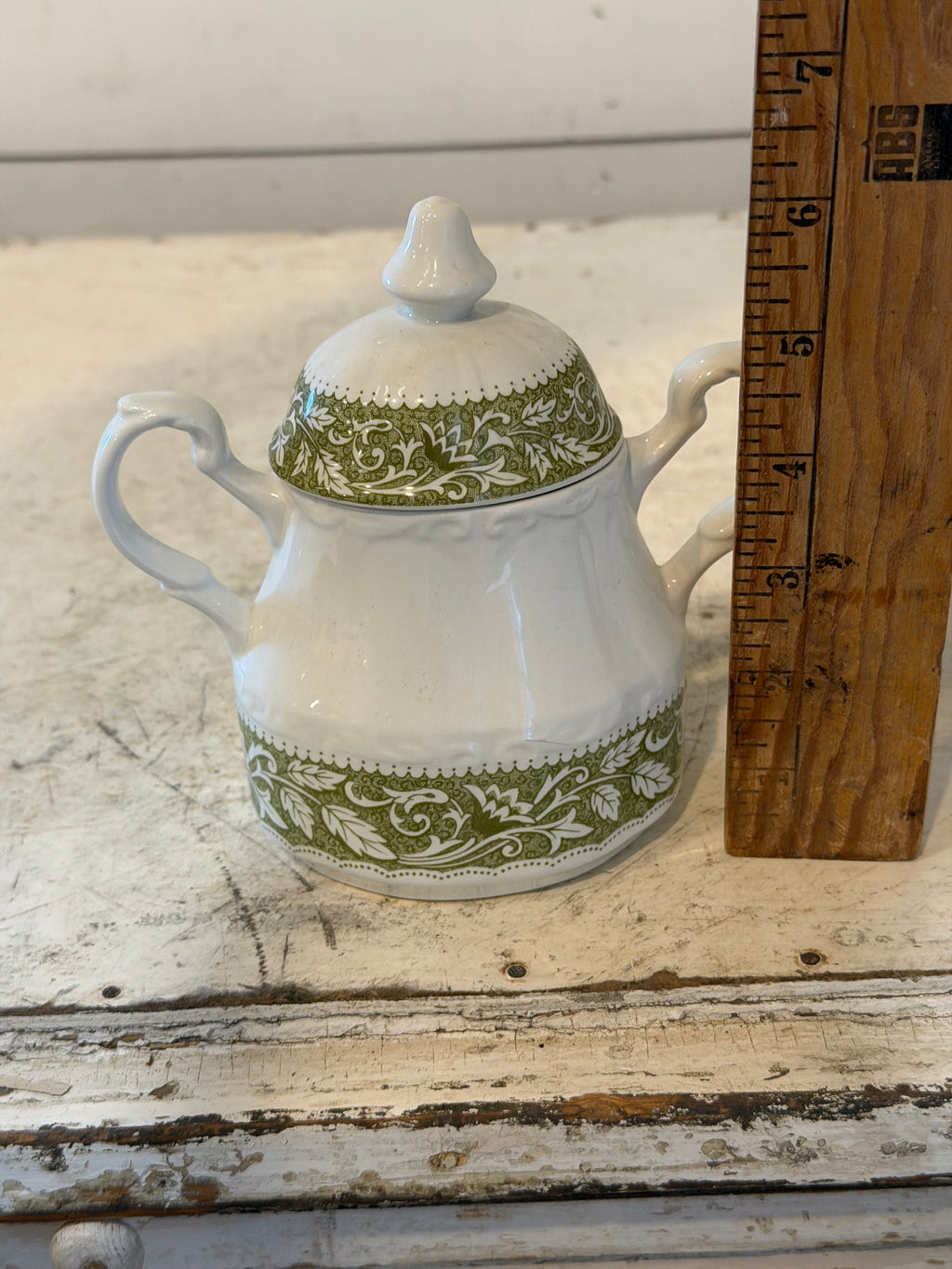 Vintage Ironstone Dishes "Renaissance Green" pattern by J & G Meakin SOLD INDIVIDUALLY