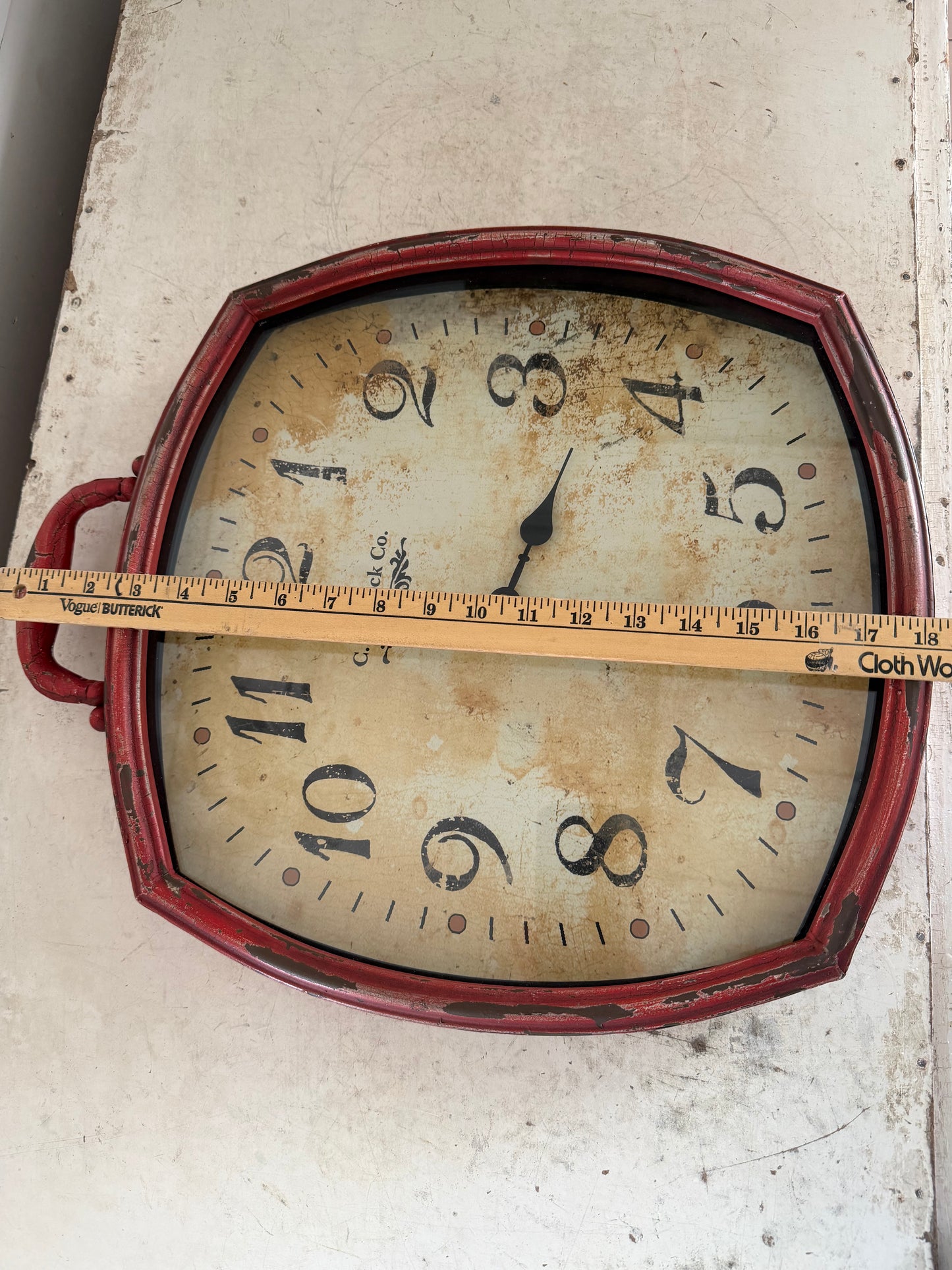 Large Wall clock will get makeover
