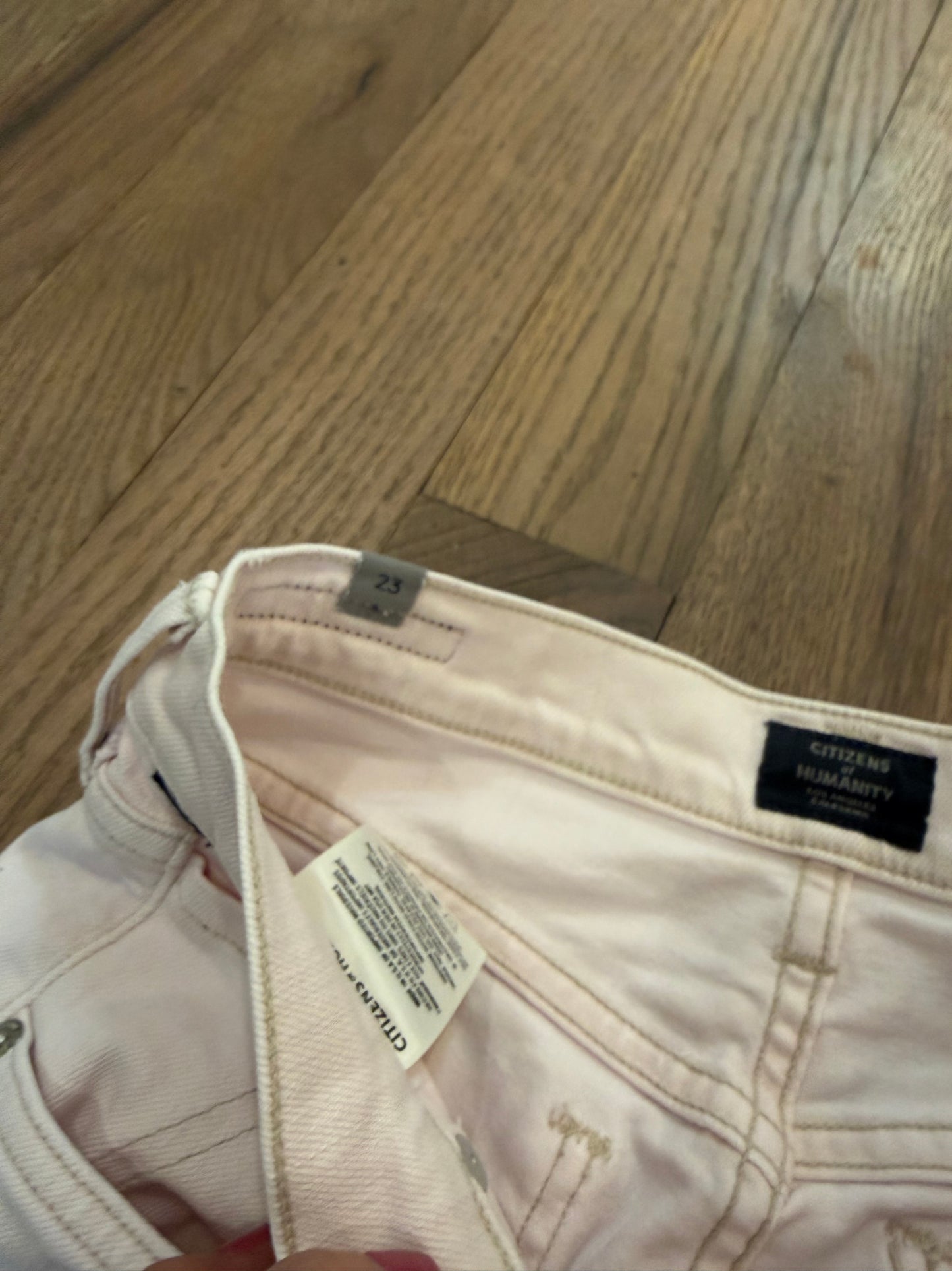 Citizens of Humanity Pink Skinny JEAN SIZE 23