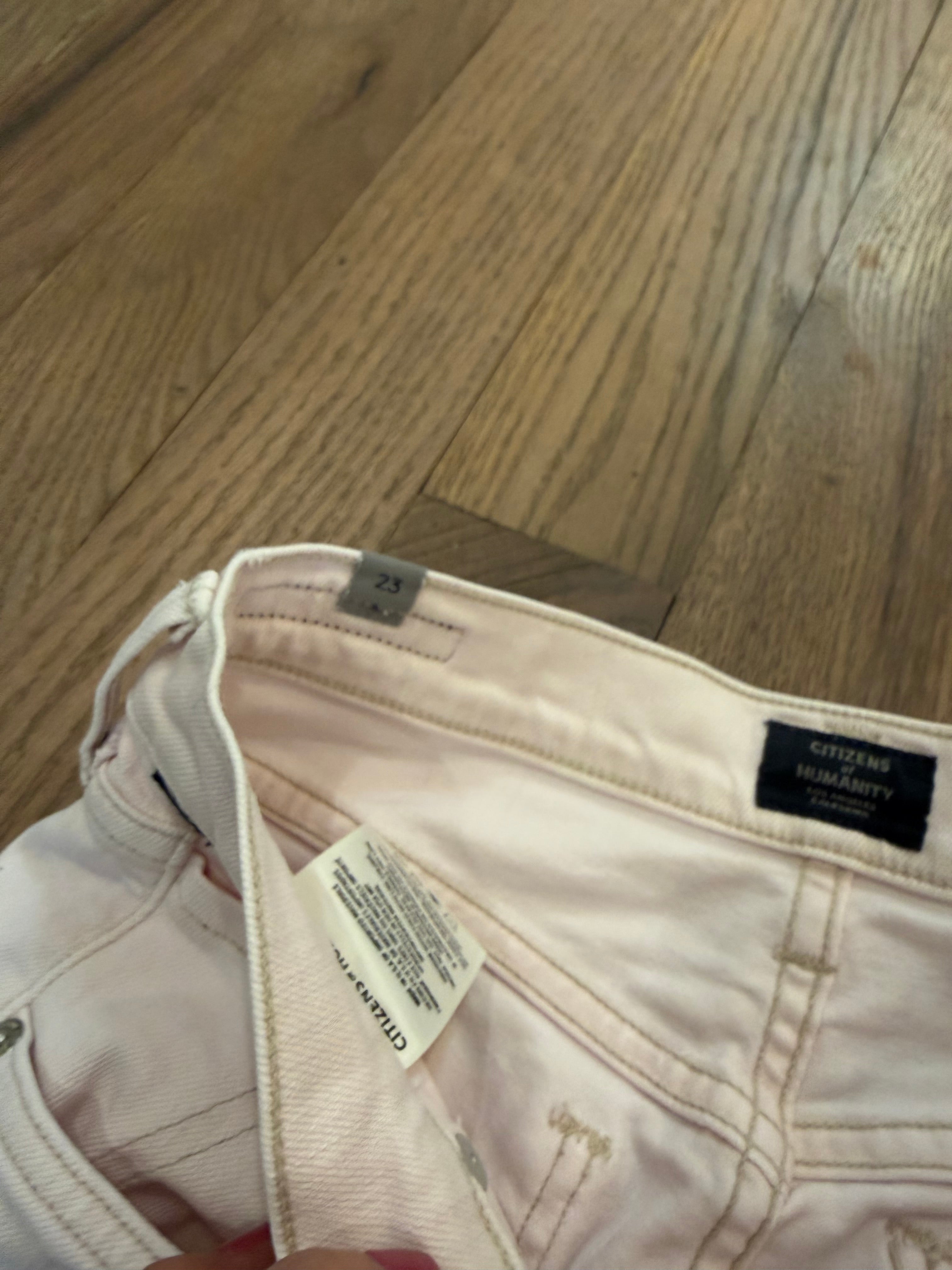 Citizens of Humanity Pink Skinny JEAN SIZE 23