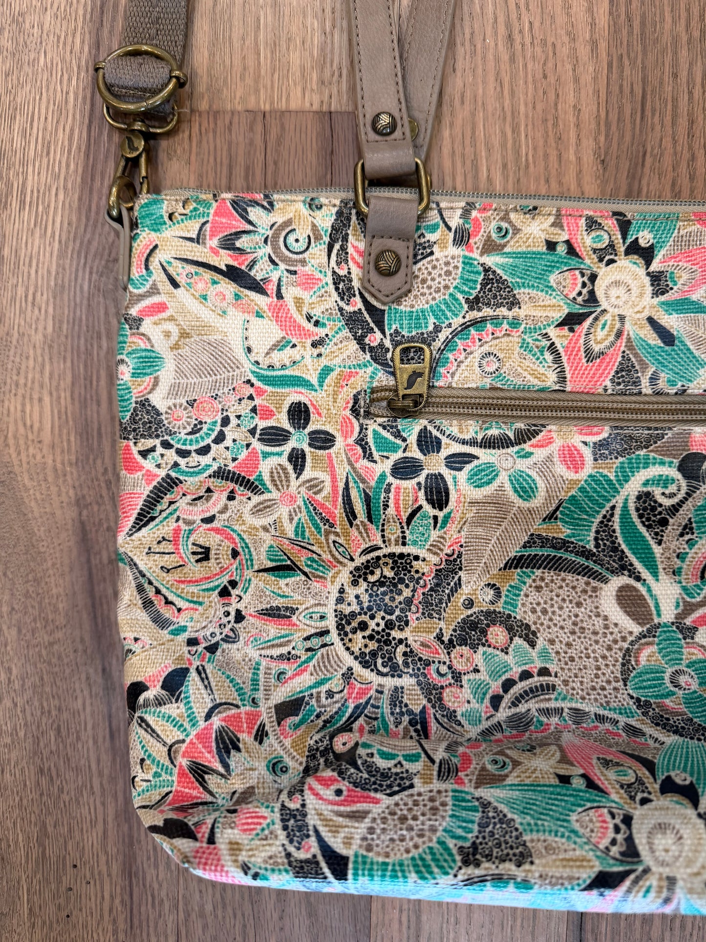 Sakroots Metro Tote bag in the Spirit Desert print