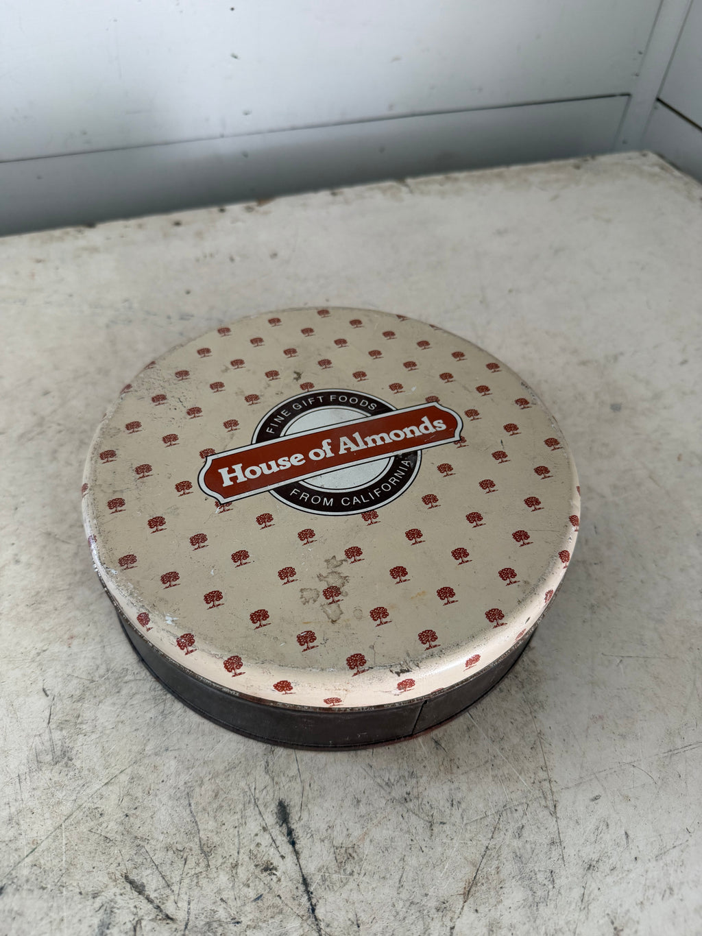 Vintage House Of Almonds Collectable Tin