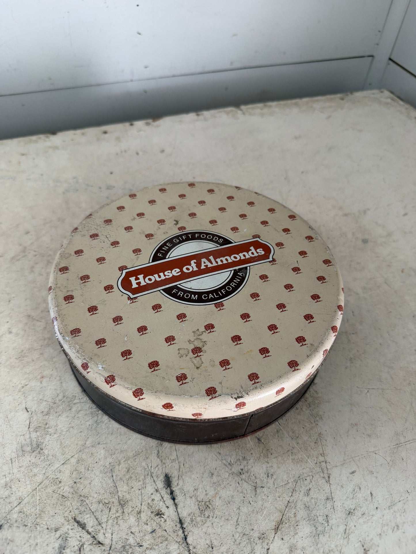 Vintage House Of Almonds Collectable Tin