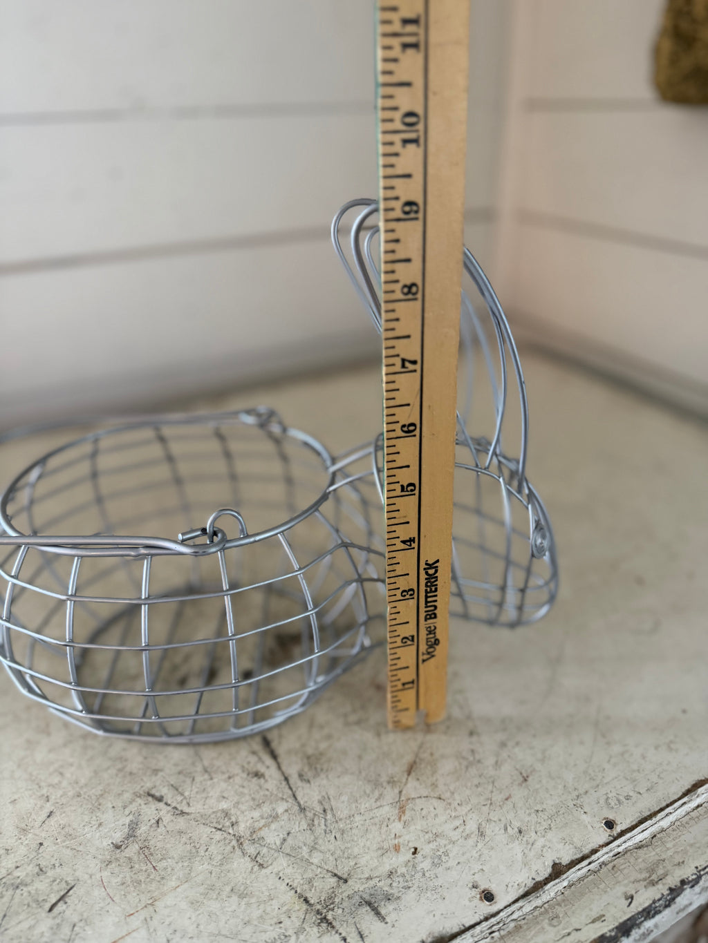 Bunny shaped Wire Egg Basket
