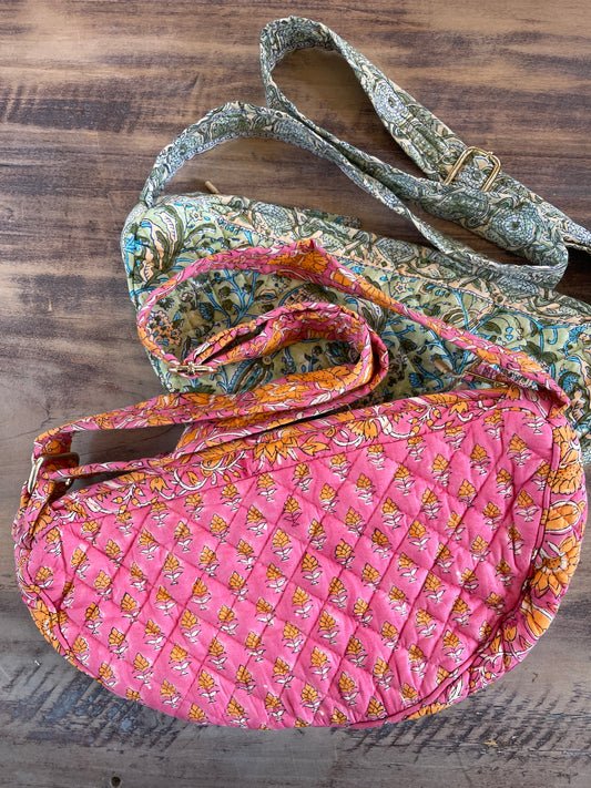Essential Lightweight Quilted Floral Bag