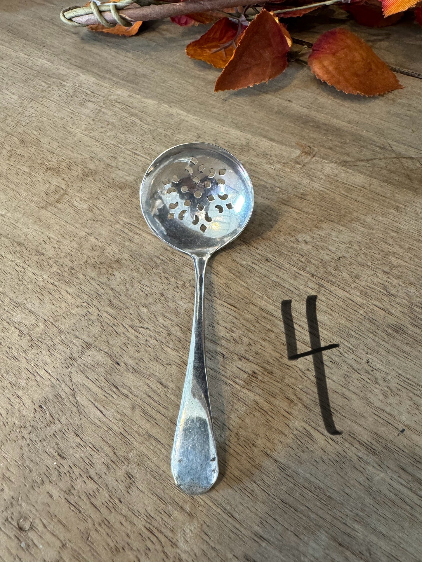 English Victorian Silverplate Sugar shaker spoons sold individually