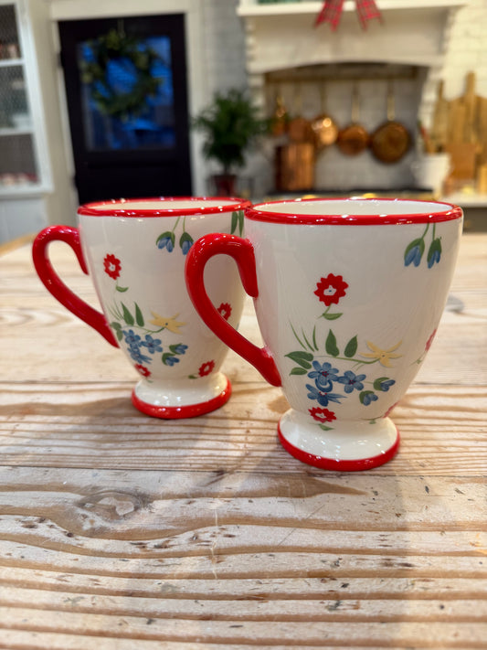 Floral Next Mug - sold individually