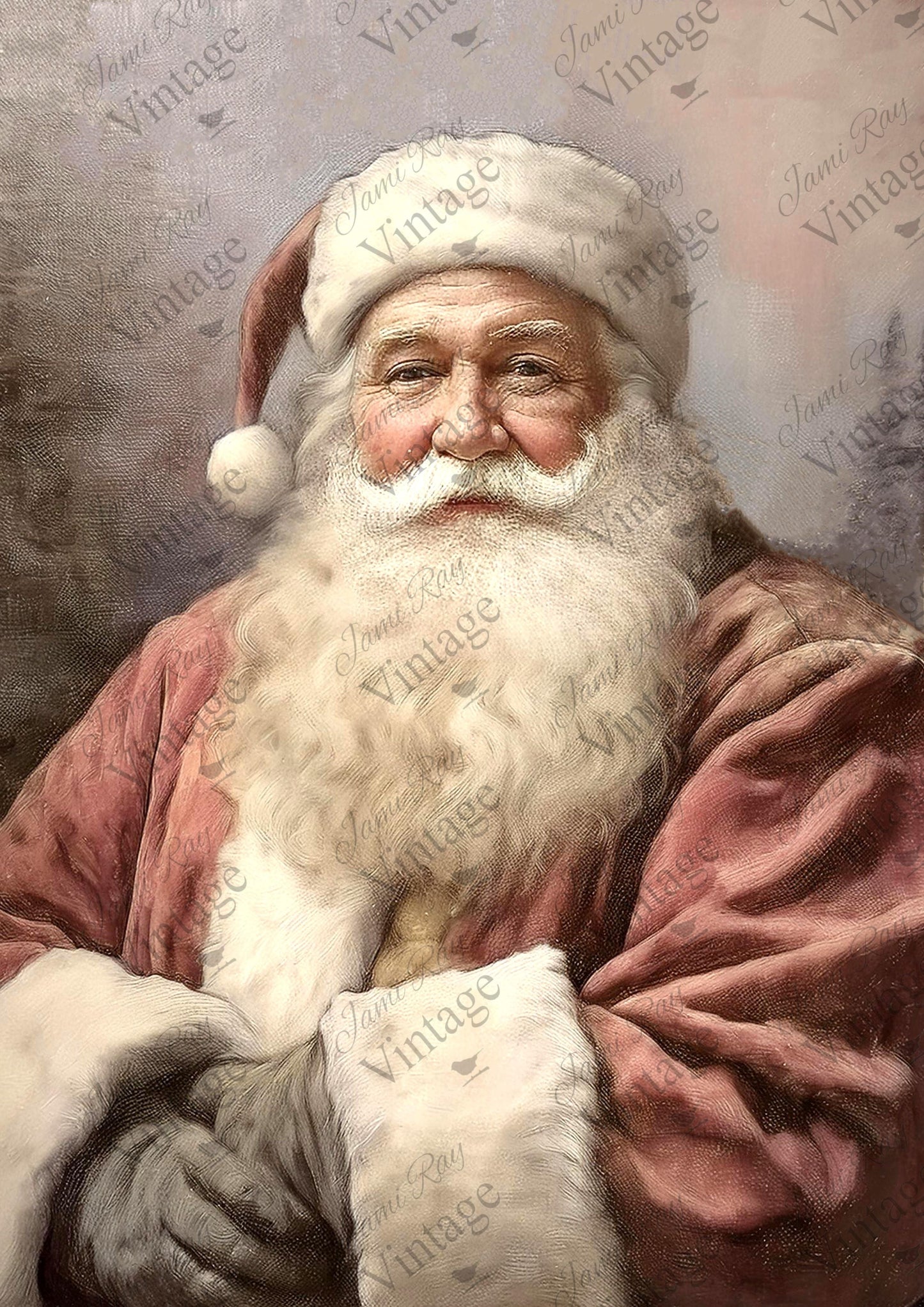 Jolly Santa | JRV A4 Rice Paper