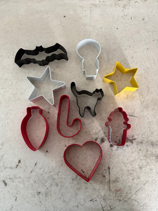 Tin Cookie Cutter Set 8