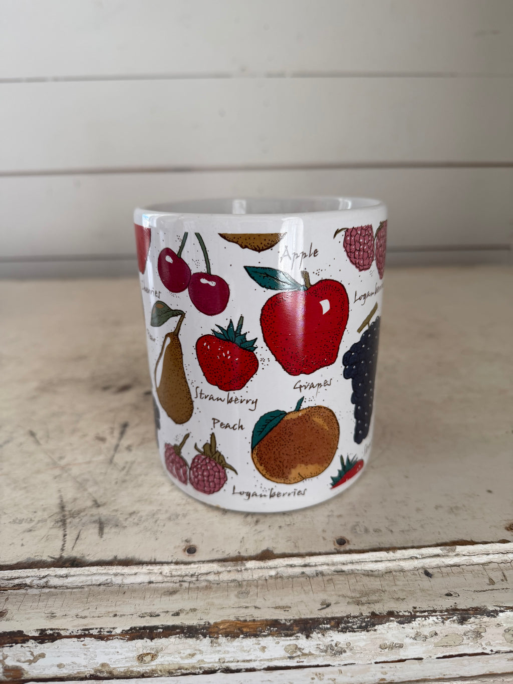 Large Fruit Mug