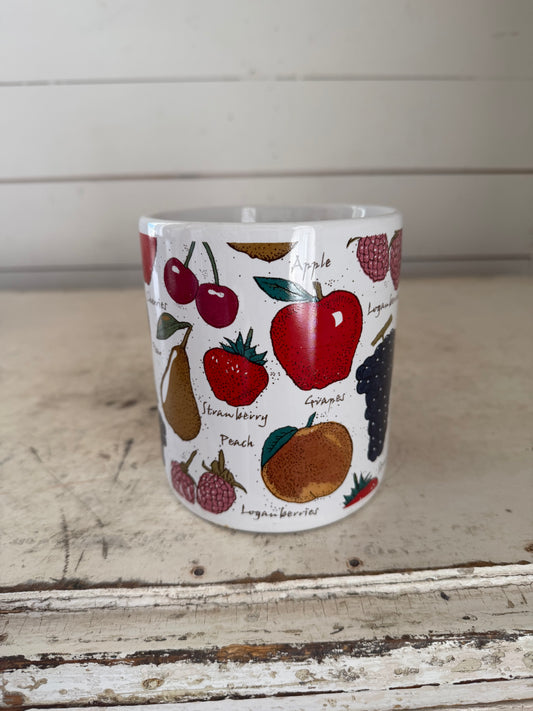 Large Fruit Mug