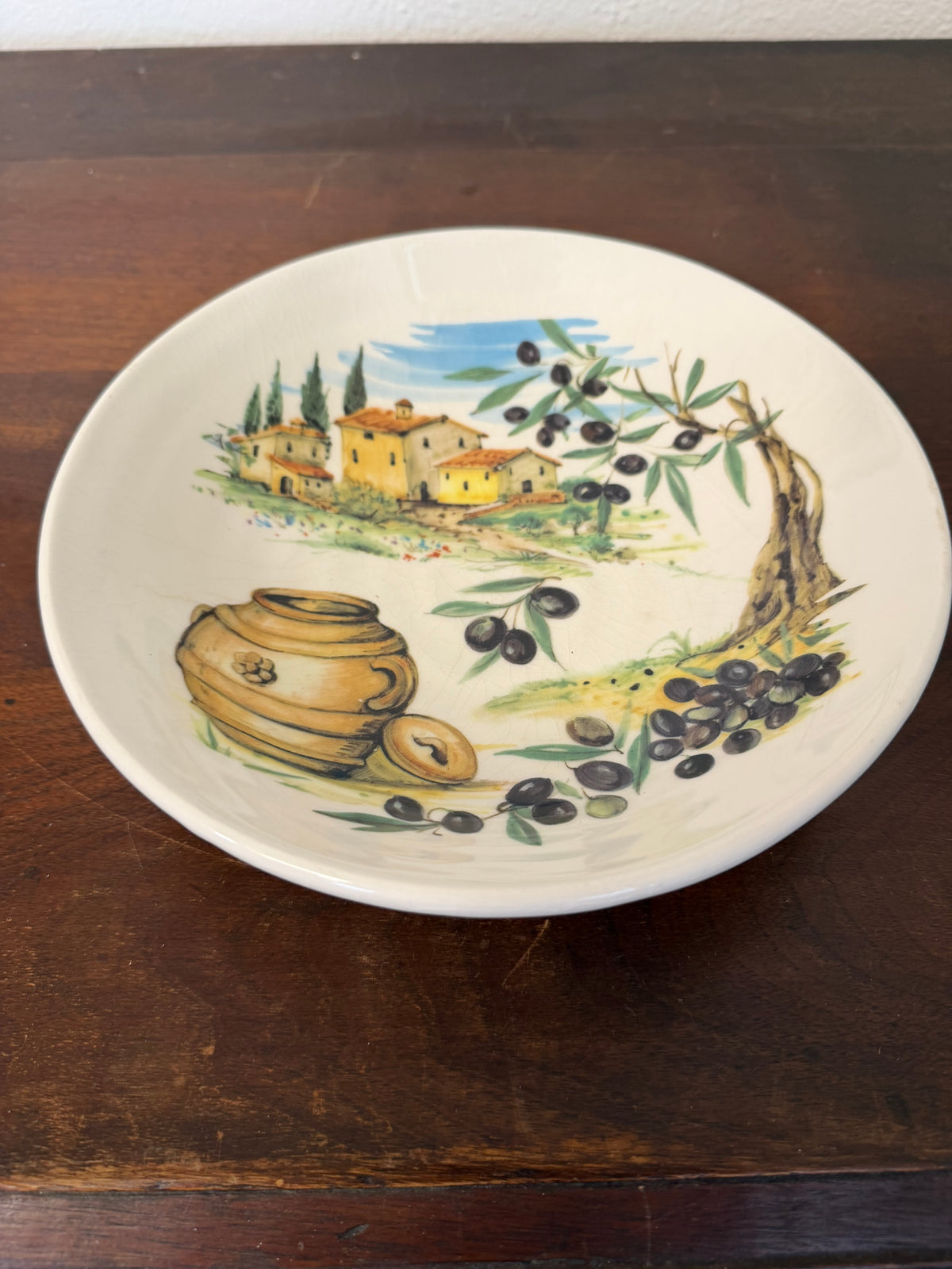 Tuscan Landscape Villa Bowl Made In Italy - SOLD INDIVIDUALLY