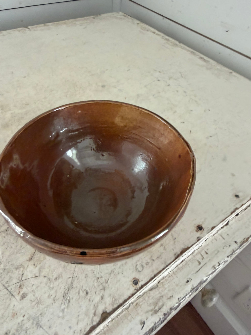 Handmade pottery studio bowl