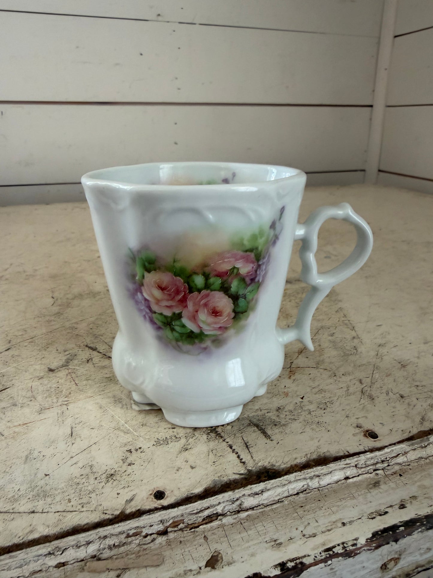 Antique Floral Mug